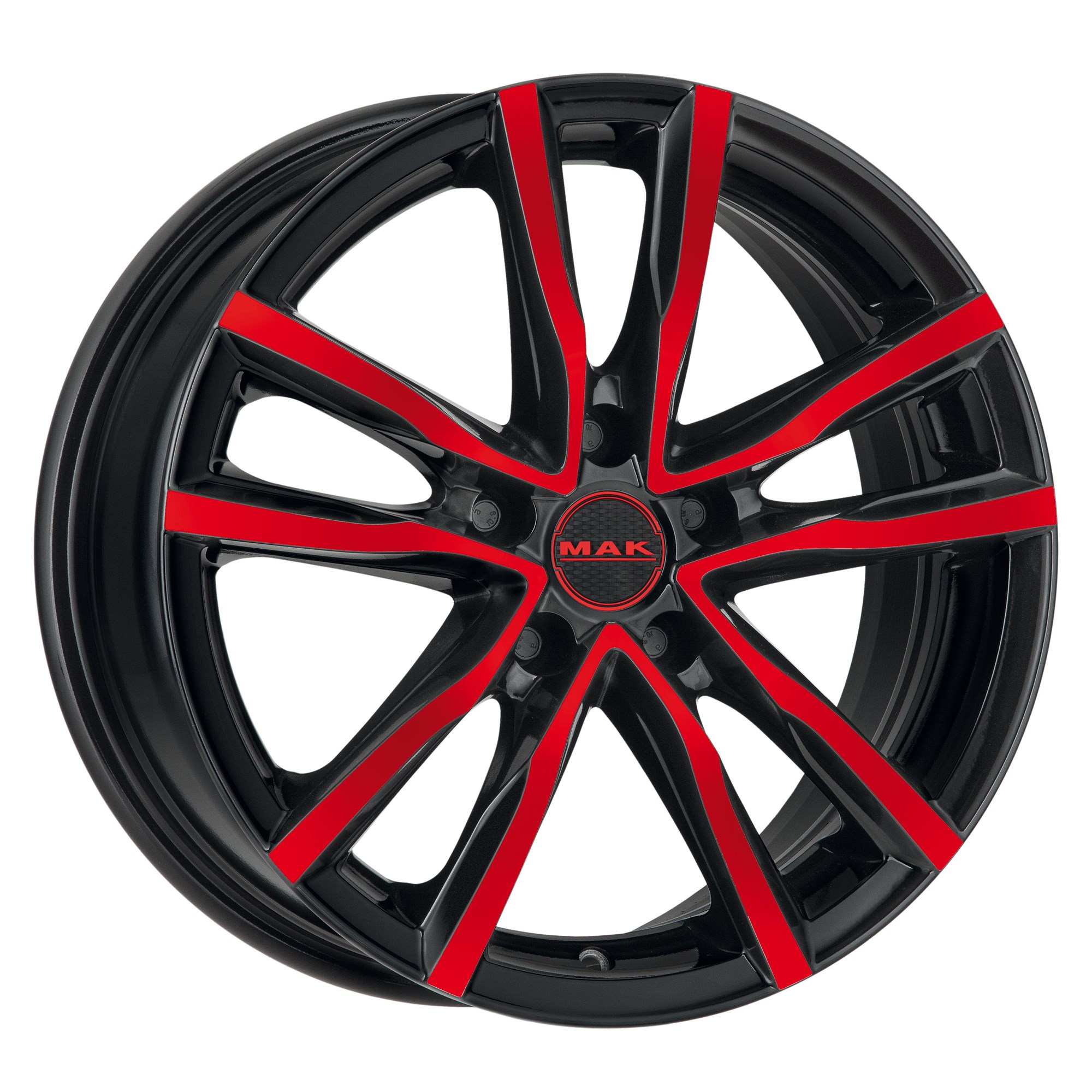 MAK MILANO ZWART ROOD 8030580190732